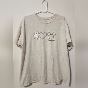 Disneyland Peace, Love, Mickey Tee Size XL Unisex